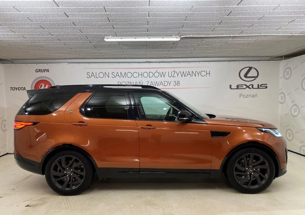 Land Rover Discovery cena 134900 przebieg: 105442, rok produkcji 2017 z Poznań małe 254
